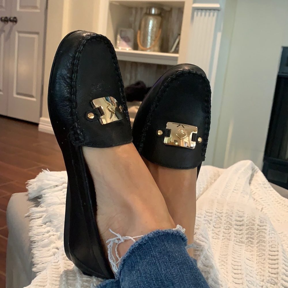 Kate Spade Slip on Loafers Black 6.5 M